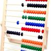 Baby & Toddler MAGIKON | Magikon Wooden Counting Number Frame, 10 Rows Abacus For Kids Learning Math (11-1/2-Inch)