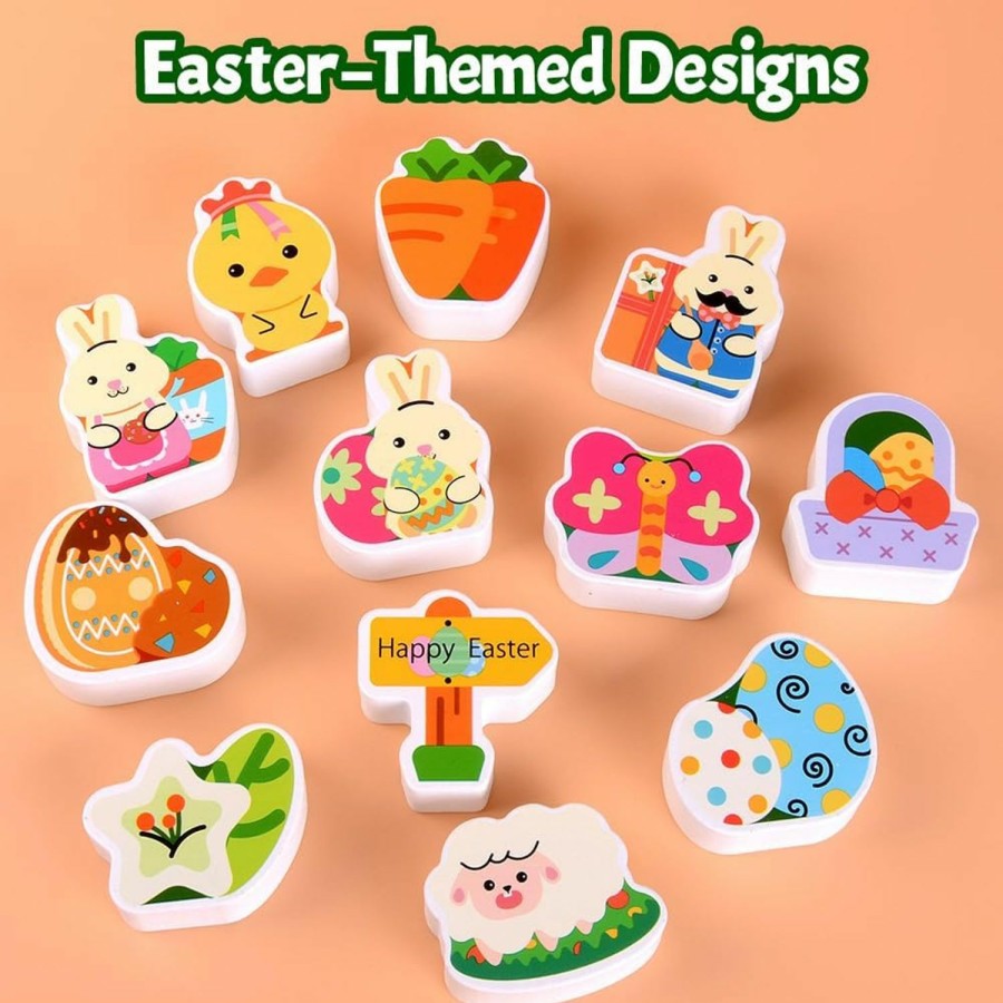 Baby & Toddler Waybla | Waybla Easter Toddlers Montessori Wooden Educational Toys For Baby Boys Girls Age 1 2 3 Year Old, Early Learning Easter Toys Easter Gifts Easter Basket Stuffers