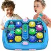 Baby & Toddler ANNKIE | Whack Game Mole Toy For Toddlers, Toys For 3 4 5 6+ Year Old Boys/Girls, Interactive Educational Pounding Toys With 2 Hammers, Sound & Light, Pk Mode, Birthday Xmas Toy Gifts For Kids Age 3 4 5 6+