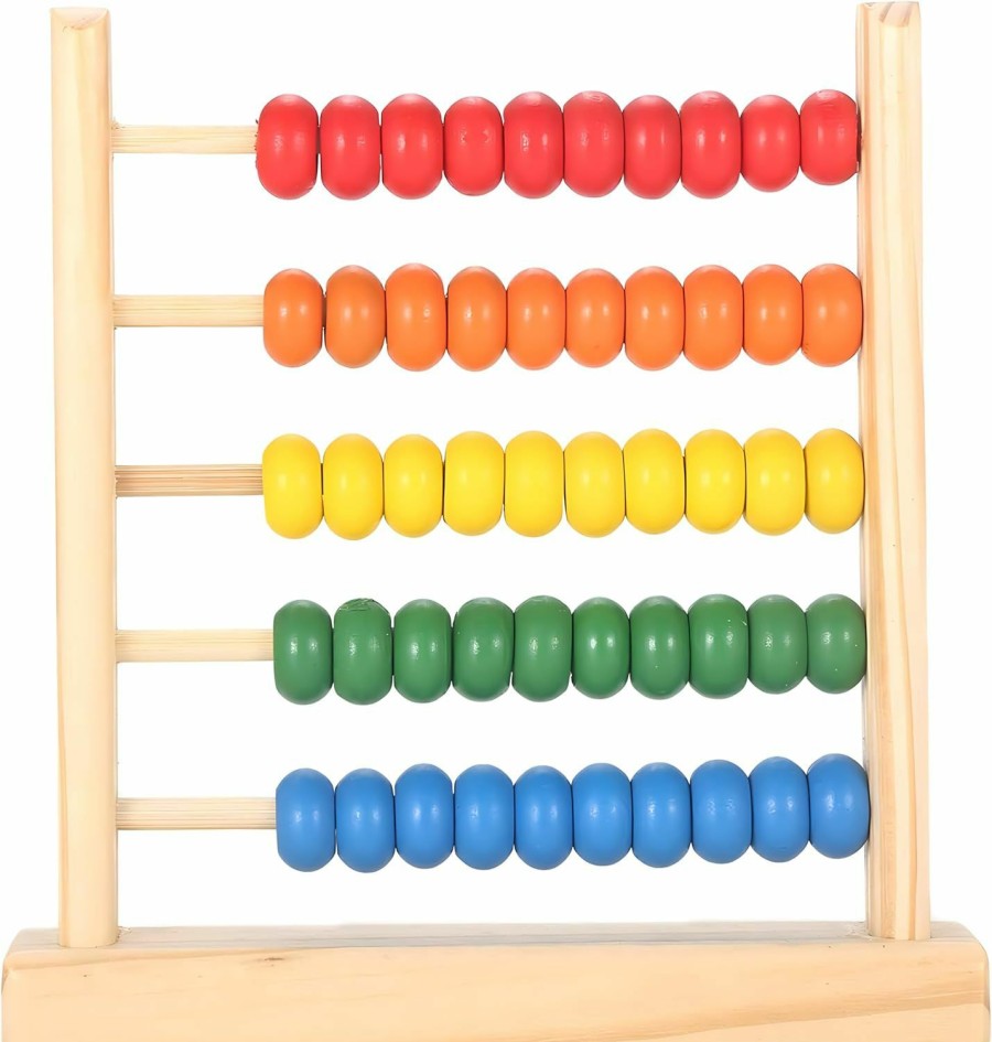 Baby & Toddler MAGIKON | Magikon Miniature Counting Frame,5 Rows,Learning Mathematics Abacus