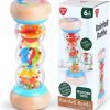 Baby & Toddler PLAY | Rainmaker - 7 Inch Wooden Rain Stick Montessori Toys For Babies 6-12 Months,Baby Rattle Shaker Sensory Developmental Toy,Raindrops Musical Instrument Baby Musical Toys For 1 Year Old Toddler Kids