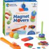 Baby & Toddler Learning Resources | Learning Resources Stem Explorers -Ages 5+,39 Pieces, Magnet Movers, Critical Thinking Skills, Stem Certified Toys, Magnets Kids,Magnet Set