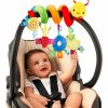 Baby & Toddler FPVERA | Baby Crib Hanging Rattles Toys - Infant Baby Worm Crib Bed Around Rattle Bell Cartoon Insect Spiral Hanging Toy With Ringing Bell For Infants Bed Stroller Car Seat Bar For Babies Boys And Girls