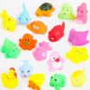 Baby & Toddler Manmel | 18 Pcs Preschool Bath Toys Set For Toddlers Kids 1-3 2-4, Rubber Cute Sea Animals, Rubber Duck Toy For Infants 6-12 Months, Bathtub Toys For 1 Year Old,Baby Pool Floating Toy For Kids Party Decoration