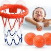 Baby & Toddler MARPPY | Marppy Bath Toys, Bathtub Basketball Hoop For Baby, Toddlers, Boys And Girls, 3 Balls No Holes, Mold Free Bath Toys And Strong Suction Cup, Fun Bathtub Toys & Shower Bath Toys For Toddlers And Kids