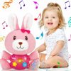 Baby & Toddler Aitbay | Baby Easter Gifts For Girls Boys: Easter Bunny Stuffed Animal Plush Baby Musical Toys Baby Easter Toys 6 To 12 Months Baby Toys 0-6 Months Baby Girl Gifts Infant Toys 6-12 Months Easter Decorations