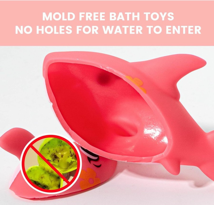 Baby & Toddler Hely Cancy | Hely Cancy Mold Free Bath Toys For Babies 0 Months, No Hole Baby Bath Tub Toys, 1 Year Old Bath Shower Toys For Boys Girls