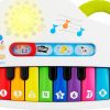 Baby & Toddler Fisher-Price | Fisher-Price Laugh & Learn Baby Toy Silly Sounds Light-Up Piano With Learning Content & Music For Ages 6+ Months