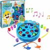 Baby & Toddler Spin Master Games | Pinkfong Baby Shark Musical Wood Sound Puzzle- Plays Song | Baby Shark Toys | Toddler Toys | Kids Toys | Baby Shark Birthday Decorations For Ages 2+