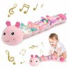 Baby & Toddler Sumobaby | Sumobaby Infant Baby Musical Stuffed Animal Activity Soft Toys With Multi-Sensory Crinkle, Rattle And Textures, For Tummy Time Newborn 0-3-6-12 Months Girls, Caterpillar, Pink