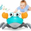 Baby & Toddler Aitbay | Aitbay Crawling Crab Baby Toy - Gifts For 3 4 5 Years Old Tummy Time Baby Walking Toys 6-12 12-18 Led Music Light Rechargeable Sensory Toys For 3-6 6-12 Infant Toddler Boys Girls Birthday Gifts