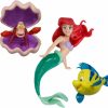 Baby & Toddler SwimWays | Swimways Little Mermaid Disney Dive Characters Kids Pool Toy- Princess Ariel, Flounder, And Sebastian, Bath Toys And Pool Party Supplies