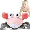 Baby & Toddler control future | Control Future Crawling Crab Baby Toy - Infant Tummy Time Toys 3 4 5 6 7 8 9 10 11 12 Babies Boy 3-6 6-12 Learning Crawl 9-12 12-18 Walking Toddler 36 Months Old Music Development 1St Birthday Gifts