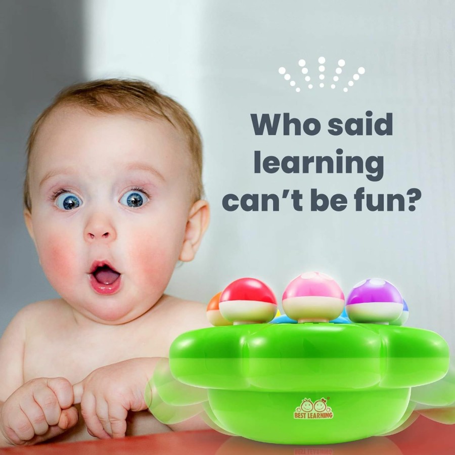 Baby & Toddler BEST LEARNING | Best Learning Mushroom Garden - Interactive Educational Light-Up Toddler Toys For 1 To 3 Years Old Infants & Toddlers - Colors, Numbers, Games & Music For Kids - Ideal Baby Toy Birthday Gift