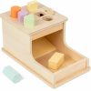 Baby & Toddler JOCES | Joces Montessori Toys For 1 Year Old, Toddler Toy, Object Permanence Box With 6 Blocks, Baby Toys 6-12 Months, Wooden Toy Box, Ball Drop Toy For 1 2 3 Year Old