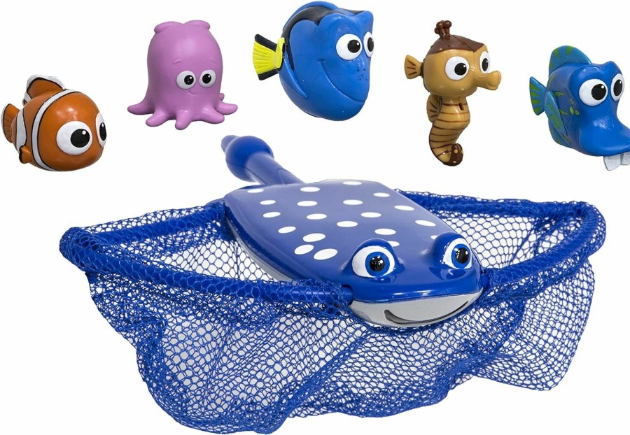 Baby & Toddler SwimWays | Swimways Disney Finding Dory Mr. Ray'S Dive And Catch Game, Bath Toys And Pool Party Supplies For Kids Ages 5 And Up