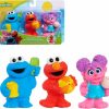 Baby & Toddler Just Play | Sesame Street Floating Fun Friends 3-Piece Set Water Squirters Bath And Pool Toys, Kids Toys For Ages 2 Up By Just Play