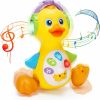 Baby & Toddler Tsomtto | Baby Musical Duck Toy Dancing Crawling Tummy Time, Light Up Infant Toys 0-3-6 6-12 12-18 Months Easter Basket Stuffers Gifts For 1 2 Year Old Boys Girls Baby Learning Development Toddler Toys Age 1-2