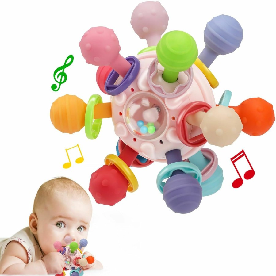 Baby & Toddler TOHIBEE | Baby Montessori Sensory Toys For 0-6 6-12 Months, Food Grade Teething Toys For Babies 0 3 6 9 12 18 Months, Newborn Infant Learning Developmental Toys Gifts For 1 2 Year Old Boys Girls