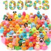 Baby & Toddler Dmsky | 50 Pack Rubber Ducks In Bulk, Jeep Ducks For Ducking, Assorted Rubber Ducks Jeep Ducking, Baby Showers Accessories, Birthday Gifts, Floater Duck Bath Toys For Kids