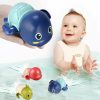 Baby & Toddler TOHIBEE | Bath Toys, 3 Pack Cute Swimming Turtle Bath Toys For Toddlers 1-3, Floating Wind Up Toys For 1 Year Old Boy Girl, New Born Baby Bathtub Water Toys, Preschool Toddler Pool Toys