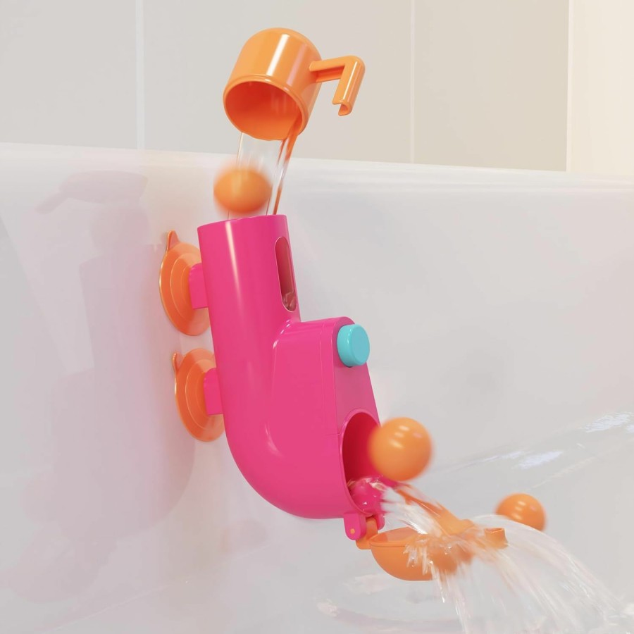 Baby & Toddler Inspiration Play | Fill N' Splash Submarine Bath Toy - Bath Toys For Toddlers 1-3 - 4 - 5 Years Old Bath Tub Toys For Boys & Girls - Toddler Bath Toys - Bathtub Toys - Baby Bath Toys - Perfect For Toddler Bath