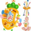 Baby & Toddler Yetonamr | Yetonamr Baby Teething Toys, Baby Easter Basket Stuffers, Silicone Birthday Gift Montessori Toys For 1 2 3 Year Old Boy And Girl Infant Toddlers Easter Basket Stuffers