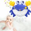 Baby & Toddler HOSBENI | Bath Toys For Toddlers : Baby Bath Toys, Crab Bath Toys, Bubble Machine For Toddlers , Musical Toys For Toddlers , Toddler Bath Toys, Baby Boy Gifts,Baby Gifts For Girls,Battery Operated Blue