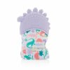 Baby & Toddler Itzy Ritzy | Itzy Ritzy Silicone Teething Mitt - Soothing Infant Teething Mitten With Adjustable Strap, Crinkle Sound & Textured Silicone To Soothe Sore & Swollen Gums - Baby Teething Toy For 3 Mos & Up, Cactus