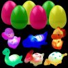 Baby & Toddler JoFAN | Jofan 6 Pack Prefilled Jumbo Plastic Easter Eggs With Light Up Animal Bath Toys Inside For Kids Boys Girls Toddlers Easter Basket Stuffers Gifts Party Favors