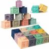 Baby & Toddler Litand | Litand Soft Stacking Blocks For Baby Montessori Sensory Infant Bath Toys For Toddlers Babies 6 9 Month 1 2 Year Old