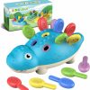 Baby & Toddler ZAMERR | Zamerr Baby Sensory Montessori Toys For 1 Year Old Boy,Toddler Toys Learning Educational Dinosaur Games,Fine Motor Skills Sorting Travel Toys, Birthday Gifts For 18 Months 2 3 One Year Old Boy Girl