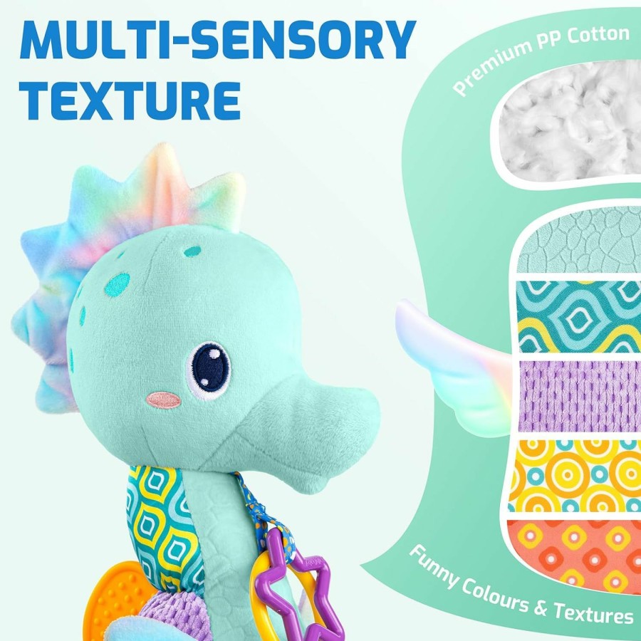 Baby & Toddler Sumobaby | Sumobaby Infant Baby Musical Stuffed Animal Activity Soft Toys With Multi-Sensory Crinkle, Rattle And Textures, For Tummy Time Newborn 0-3-6-12 Months Boys, Girls, Caterpillar