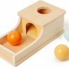 Baby & Toddler Busy edition | Busy Edition Montessori Toys For Babies 6-12 Months Object Permanence Box Wooden Ball Drop Toy Play For 6 Month 1 2 3 Year Old Toddlers Infant Early Age Toy