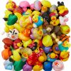 Baby & Toddler ValenLyra | Valenlyra 100 Pack Rubber Duck For Jeeps Ducking - 2\" Bulk Floater Duck For Kids - Baby Bath Toy Assortment - Party Favors, Bath Time, Birthdays, And More (100 Varieties)