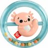 Baby & Toddler Fisher-Price | Fisher-Price Baby Toys Twist & Teethe Otter 2-In-1 Rattle And Bpa-Free Teether With Textured Rings For Infant Fine Motor Play