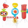 Baby & Toddler Yookidoo | Yookidoo Baby Toddler Bath Wall Toy (Ages 1-3) Waterfall Spinning Gears & Rotating Googly Eyes - Mold Free - Attach To Any Tub Or Shower - Spin N Sprinkle Water Lab - Great For Boys, Girls,& Kids