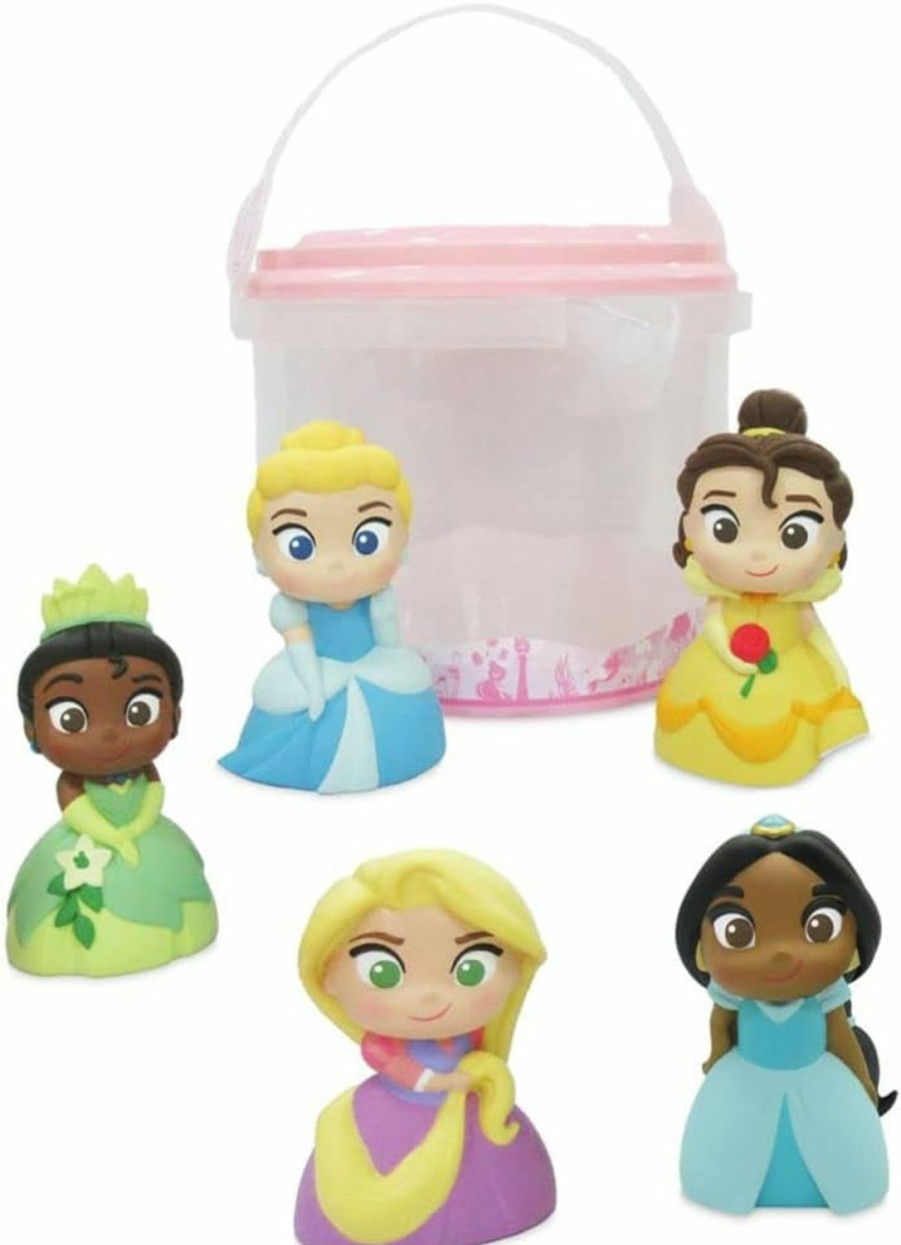 Baby & Toddler Disney | Disney Store Official Princess Bath Set - Kids Bath Accessories With Beloved Princess Characters - Colorful And Fun Bath Time Essentials For Kids - Suitable For All Ages