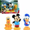 Baby & Toddler MICKEY | Disney Junior Mickey Mouse Bath Toy Set, Includes Mickey Mouse, Donald Duck, And Pluto Water Toys, Officially Licensed Kids Toys For Ages 3 Up By Just Play