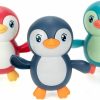 Baby & Toddler DUCKBOXX XX | Duckboxx Xx Bath Toys Wind Up Backstroke Swimming Penguins For Kids 18M+ (Blue)