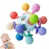 Baby & Toddler HAHAone | Hahaone Baby Sensory Montessori Toy - Infant Teething Relief - Teethers For Newborn - Developmental Rattles Chew Toys Gifts For 0 3 6 9 12 18 Months Girl Boy -Toddler Travel Toy For 1 2 One Year Old