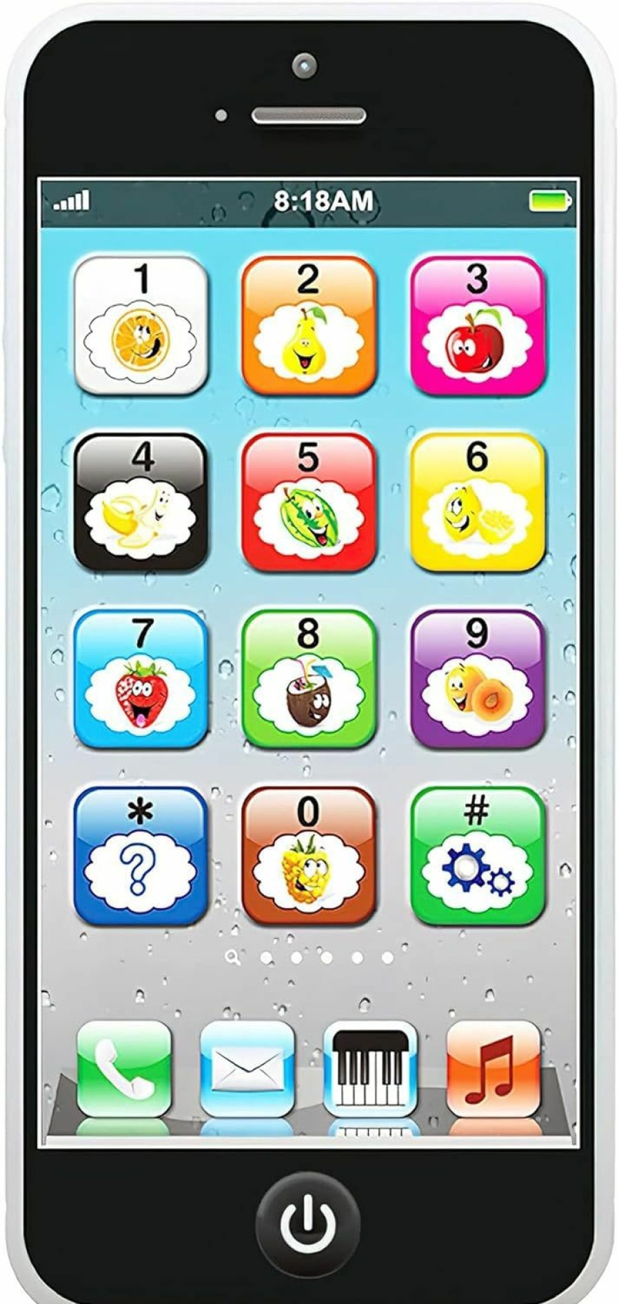 Baby & Toddler Wolmund | Wolmund Toy Learning Play Cell Phone With 8 Functions And Dazzling Lights For Toddler Baby Kids 12-18 Months Ages 1-3 Year Old