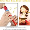 Baby & Toddler Sealive | 2 Pcs Small Wooden Recorders For Toddlers, Colorful Piccolo Flute For Kids,Learning Rhythm Musical Instrument,Sealive Baby Early Education Music Sound Toys For Autism Or Preschool Child (Random Color)