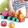 Baby & Toddler iPlay, iLearn | Iplay, Ilearn Baby Toy Train, Infant Soft Cars For 6-12 Month Boy, Musical Push N Go Truck, Toddler Sensory Ball Rattle, Development Grasp Babies Easter Basket Gift 7 8 9 10 18 Month 1 2 Year Old Girl