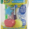 Baby & Toddler Crayola | Crayola Bath Tub Mini Paint Set - Brushes, Sponges,& Wash Away Finger Paints