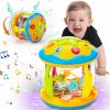 Baby & Toddler Ednzion | Ednzion Baby Toys 6 To 12 Months - Ocean Rotating Light Up Infant Toys 6-12 Months, Tummy Time Toys For Babies 6-12 Months, 1 Year Old Boy Girl Gifts, Musical Crawling Toy For 6M+ Toddlers