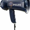 Baby & Toddler Dress Up America | Dress Up America Pretend Play Police Officer'S Megaphone With Siren Sound For Kids