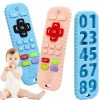 Baby & Toddler AiTuiTui | Teething Relief Teethers Toys For Babies 3-6 12 Months Gifts, Silicone Remote Control Baby Teether Bath Toys For 3 6 9 Months Newborn Infant Boy Girl Autism, Food Grade Silicone Sensory Toys, Black