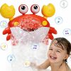 Baby & Toddler Poycuna | Crab Bath Toys For Toddlers 1-3 2-4 Bathtub Bubble Maker With Music Automatic Kids Bathtub Bubble Machine Baby Bath Toys For Infants 6-12 12-18 Months Birthday Gifts For 1 2 3 Year Old Boys Girls