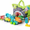 Baby & Toddler ALASOU | Alasou 8 Pcs Baby Truck Car Toys With Playmat/Storage Bag|1St Birthday Gifts For Toddler Toys Age 1-2|Baby Toys For 1 2 Year Old Boy|1 2 Year Old Boy Birthday Gift For Infant Toddlers